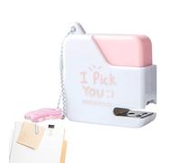 Tiny Stapler - Abs School Stapler with Staple, Compact Mini Office Stationery Tool Set Durable Build Smooth Operations | Portable Stapling Kit for Students Classroom Desk Office and Home Organization