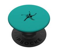 Tiny Starfish Minimalist Aesthetic Graphic PopSockets Adhesive PopGrip