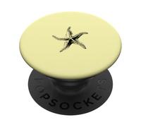 Tiny Starfish Minimalist Aesthetic Graphic PopSockets Adhesive PopGrip