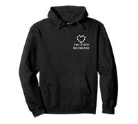 Tiny Steps Big Dreams Kids Footprint Heart Family Wear Pullover Hoodie