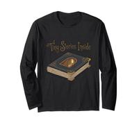 Tiny Stories Inside Book Nook Reader Magic Long Sleeve T-Shirt