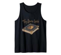 Tiny Stories Inside Book Nook Reader Magic Tank Top