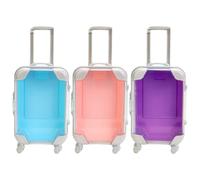 Tiny Suitcases for Party Favors | Small Portable Travel Cases for Pretend Play, Home Decor, and Kids’ Rooms or Bedrooms