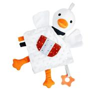 Tiny Swan Hand Puppet Swan Hugging Pillow Sensory Snuggle Toy