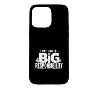 Tiny Tablets Big Responsibility Pharmacy Tech Case for iPhone 15 Pro Max