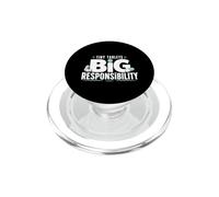 Tiny Tablets Big Responsibility Pharmacy Tech PopSockets PopGrip for MagSafe