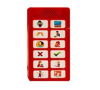 Tiny Talker Too - Special Supplies AAC Communication Device | Communication Device for Non-Verbal Children, Adults, and More. | 12 Button Design | Record Your own Voice and Sounds |