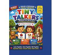 Tiny Talkers: My First Portuguese - English Words: A Bilingual First Words Picture Book for Toddlers Ages 1-4 | Colors, Animals & Everyday Vocabulary