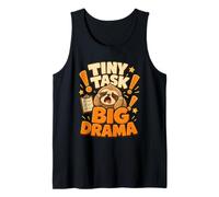 Tiny Task Big Drama Planner Humor Tank Top