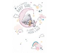 Tiny Tatty Teddy Baby Girl Card