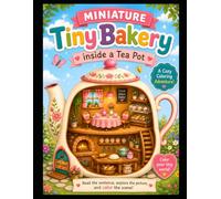 Tiny Teapot Bakery Adventures: A Miniature Coloring Book with Story for Kids: Cute Tiny Bakery Inside a Teapot • Fun Story • Big & Bold Coloring Pages ... for Kids • Sparks Creativity & Imagination