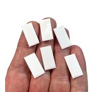 Tiny Tiles 250 Pieces 1:24th Scale Dolls House Miniature Unpainted Styrene Roof Tiles