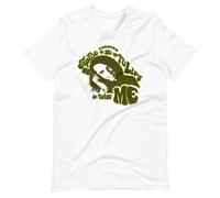 Tiny Tim Tiptoe Through The Tulips Fan Art Tee Graphic Unisex T-Shirt WhiteLarge