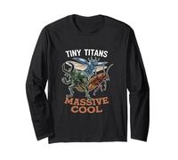 Tiny Titans Massive Cool Funny Bug Beetle Power Long Sleeve T-Shirt