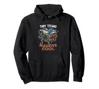 Tiny Titans Massive Cool Funny Bug Beetle Power Pullover Hoodie