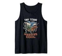 Tiny Titans Massive Cool Funny Bug Beetle Power Tank Top
