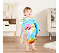 Tiny To Tots Baby Shark Poncho Towel For Kid