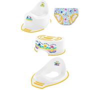 Tiny To Tots Baby Shark Toilet Training 4-Piece Bundle