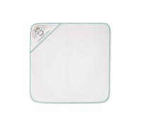 Tiny To Tots Peppa Pig Cotton Hooded Towel - White Tiny To Tots White