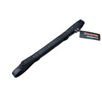 Tiny Tots Leather Stirrup Straps for Children's Saddle, Non-Stretch Nylon Core, Black and Brown (Black, 30")