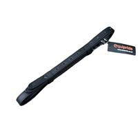 Tiny Tots Leather Stirrup Straps for Children's Saddle, Non-Stretch Nylon Core, Black and Brown (Black, 42")