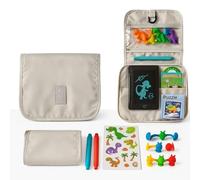 Tiny Trail Busy Bag - Travel Activity Kit for Kids Age 3+ | Screen-Free Sensory Toys, Stickers, Puzzle, Drawing Pad & More | Portable Educational Entertainment for Flights, Car Rides & Restaurants