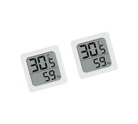 Tiny Transportable Temperature Dampness Observe High Accuracy LCD Display Indoor Environment Transducer with Lovely Symbol Plan Long Battery Life Tiny Digital Hygrometer Thermograph