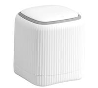 Tiny Trash Can for Desk - Recycling Bin with Lid | Desk Trash Can,for Car Workshop Dorm Dressing Table Laundry Bedroom Kitchen Home