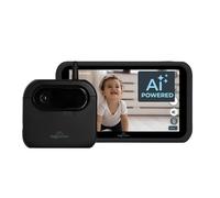 Tiny Traveler AI 1080P 5'' Baby Monitor with Portable Charger Black, Baby Stuff