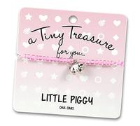 Tiny Treasure A FOR YOU..LITTLE PIGGY! Bracelet