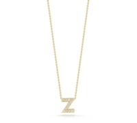 Tiny Treasures 18ct Yellow Gold 0.05ct Love Letter Z Necklaces