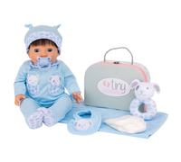 Tiny Treasures Dolls Blue Layette Set