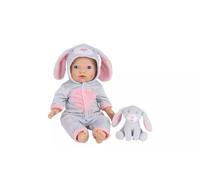 Tiny Treasures My First Baby Doll Bunny All In One Outfit (Doll Sold Separately)