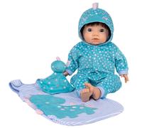 Tiny Treasures Sleepy Dino Baby Doll Set