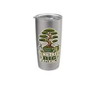 Tiny Tree Big Patience Hobby Table Calm Stainless Steel Insulated Tumbler