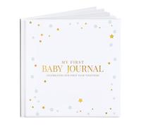 Tiny Trees® Baby Memory Book & Journal - First Year Keepsake Album, Baby Milestone Book & Scrapbook | Newborn Memory Book for Boy or Girl - Great Gift