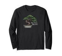 Tiny Trees Big Love Bonsai Tree Plant Lover Art Long Sleeve T-Shirt