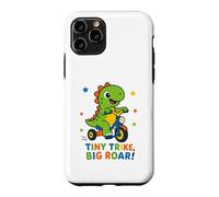 Tiny Trike Big Roar Dinosaur Cute Dino Riding Tricycle Kids Case for iPhone 11 Pro