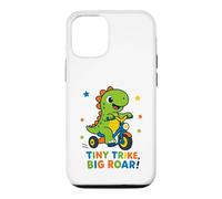 Tiny Trike Big Roar Dinosaur Cute Dino Riding Tricycle Kids Case for iPhone 12/12 Pro