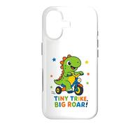 Tiny Trike Big Roar Dinosaur Cute Dino Riding Tricycle Kids Case for iPhone 17