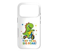 Tiny Trike Big Roar Dinosaur Cute Dino Riding Tricycle Kids Case for iPhone 17 Pro