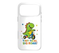 Tiny Trike Big Roar Dinosaur Cute Dino Riding Tricycle Kids Case for iPhone 17 Pro Max