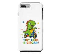Tiny Trike Big Roar Dinosaur Cute Dino Riding Tricycle Kids Case for iPhone 7 Plus/8 Plus