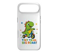 Tiny Trike Big Roar Dinosaur Cute Dino Riding Tricycle Kids Case for iPhone Air