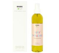 Tiny Troubles Natural Baby Oil (Coconut & Olive) by Mama Nature of London (250 ml) - Cradle Cap,Nappy Rash,Baby Eczema,Baby Psoriasis,Baby Rosacea,Dry Skin,Sweat Rash