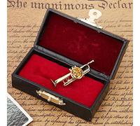 Tiny Trumpet Brooch, Mini Musical Instrument Pin for Women Dress Lapel Hat Tack Gifts