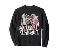Tiny Tyrant Funny Yorkshire Terrier Yorkie Sweatshirt