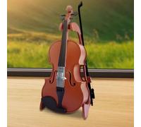 Tiny Violin Instrument Model, Worlds Smallest Violin, Decorative Musical Instrument Crafts, Realistic Home Decoration Model For Bookshelf Bedside Desk