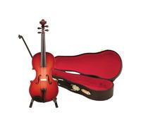 Tiny Violin Realistic Handcrafted Wood Keychain