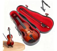 Tiny Violin That Plays Sad Music, Worlds Smallest Violin, Violin Soundtrack for Your Sob Story, Miniature Musical Instrument, Ambiance Prop for Emotional Scenes , Unique Dumb Gag Gifts (14cm)